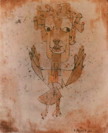 Angelus Novus by Paul Klee